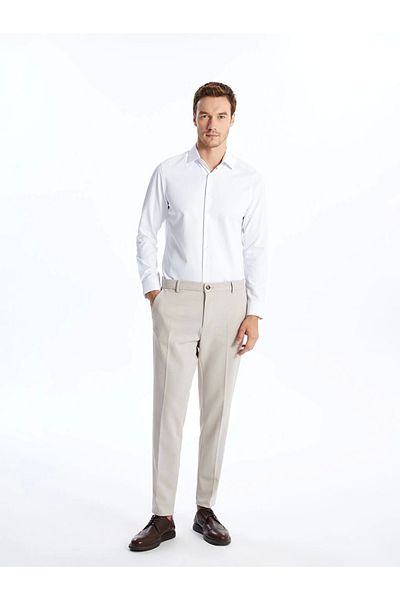 LC Waikiki Ανδρικό παντελόνι Lcwaikiki Formal Beige Slim Fit