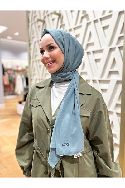 Armine Trend Krinkıl Şifon Şal - ATSKRN-34 - Su Yeşili