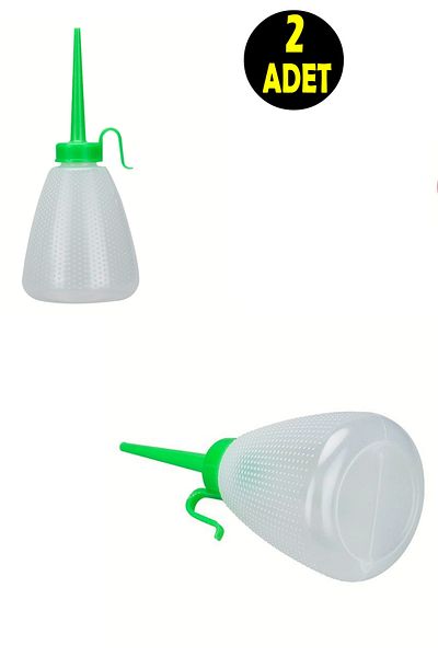 usin 2 Pcs Motor Silicone Machinery Machine Oil Lubrication Plastic Bottle 150 ml Dropper Bottle with Funnel Mouth