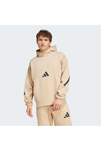 adidas Ανδρικό Φούτερ - Κρεμ Χρώμα