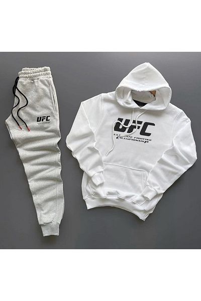 YOHO SPORT UFC Kangaroo Sweatshirt Hoodie + Tracksuit Combination