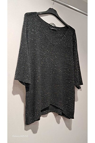 Z&A V YAKA YARASA KOL SİMLİ KISA BLUZ