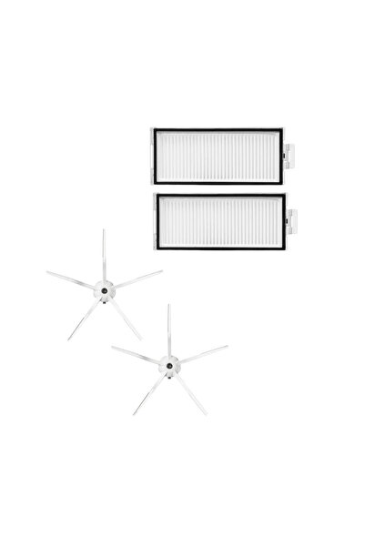 ROPALDE Set de 4 piese de schimb compatibile cu aspiratorul robot Q7, Q7 Plus, Q7 Max, Q7 Max Plus, Q7 Max (Q380RR)