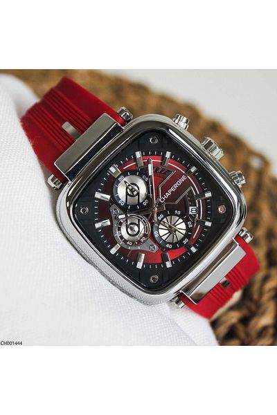 Chaperone Ch 001444   Men's Watch with Silicone Band