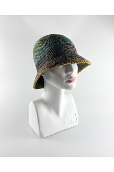 Kidilia قبعة شتوية ملونة محبوكة يدويًا