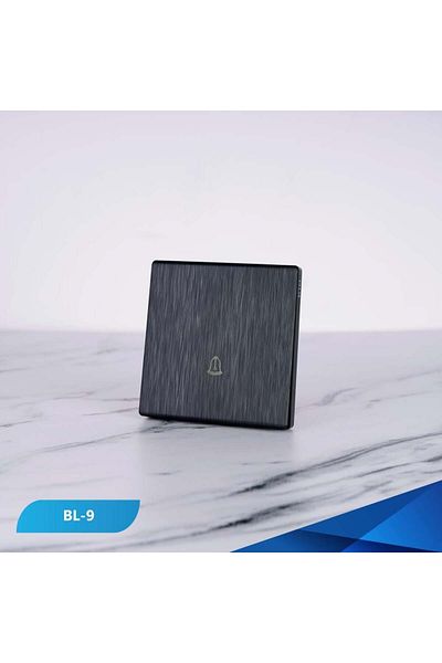 Btm Black wooden piano bell switch- 3 pieces