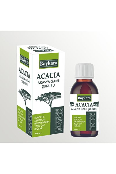 baykara Akasya Gamı Şurubu 350 ml Doğal ve Katkısız
