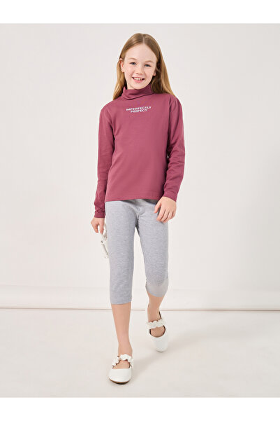 Styli Solid Capri Leggings with Elastic Waistband