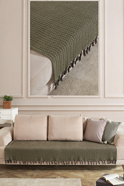 Akaystore Oturma Yerini Kapatan 115x200 Koltuk Örtüsü Pamuklu | Modern ve Şık...