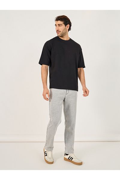 Styli Mid Rise Slim Fit Faded Jeans
