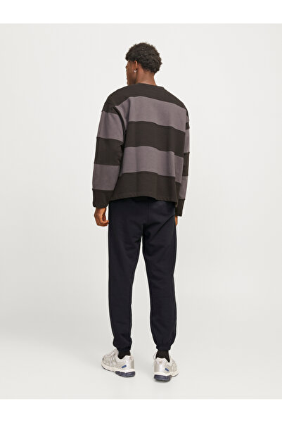 Styli Solid Mid Rise Relaxed Fit Joggers