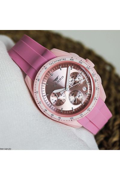 FERRO Fm11401Zo Women's Watch with Silicone Band