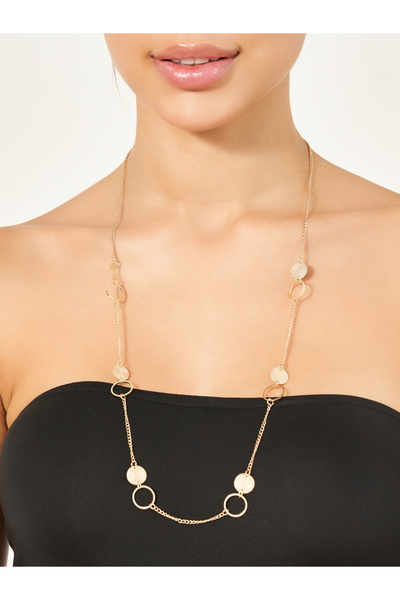 Styli قلادة بتفاصيل دائرية