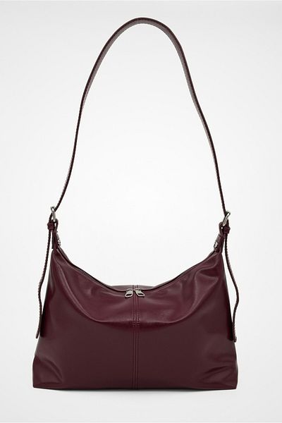 Yuka Atelier Γυναικεία τσάντα ώμου Cushy Claret Red