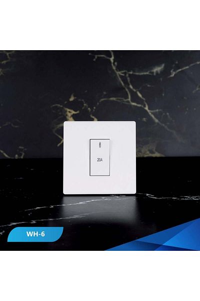 Btm Wooden white piano heater switch- 2 pieces