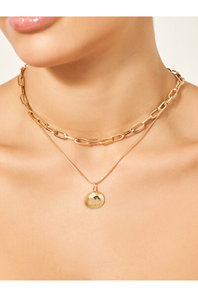 Styli قلادة صدفية متعددة الطبقات