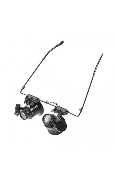Nikula Glasses Model Double LED Lighting Great Magnifying Glasses for Watch Repair