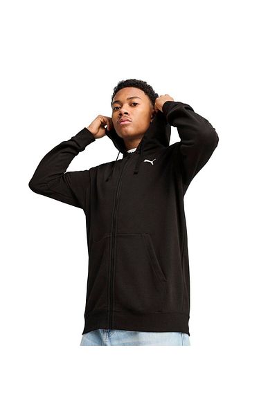 Puma Essentials Ανδρικό φούτερ σε μαύρο casual στυλ 68259201