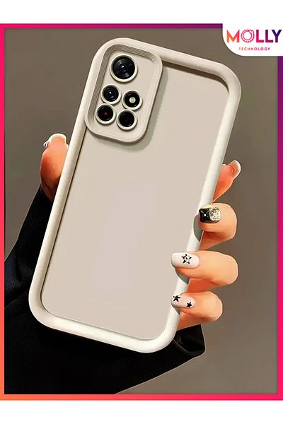 Molly حافظة سيليكون سميكة ذات حواف بيج بان سميكة لـ Xiaomi Redmi 10 2022