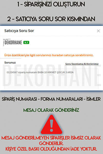 DekorHane Metal Baskı - Kişiye Özel Sevgili Tablosu, Sarı Kırmızı