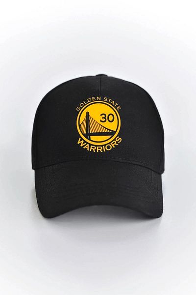 LEIVOR Steph Curry Warriors 30 Black Snap Hat