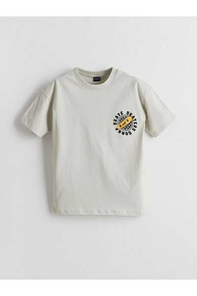 LC Waikiki New Season Crew Neck Boy's T-Shirt - S5Jj39Z4