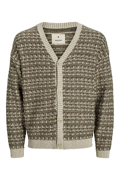Jack & Jones Premium Strickjacke All Over Print Strickjacke
