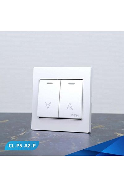 Btm Color curtain shutter switch, Pearl gold- 100 pieces