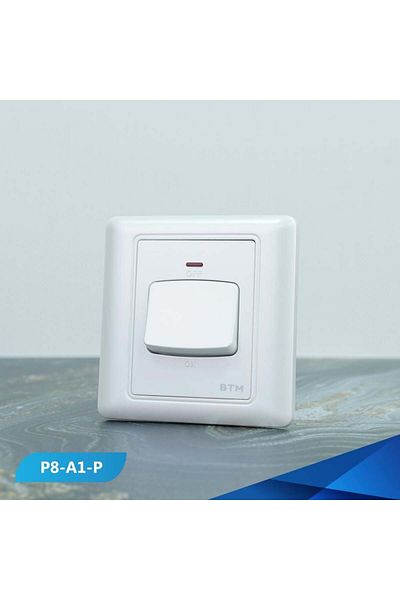 Btm Air conditioner switch, 7×7, 45 amp, twisted Pearl gold- 100 pieces