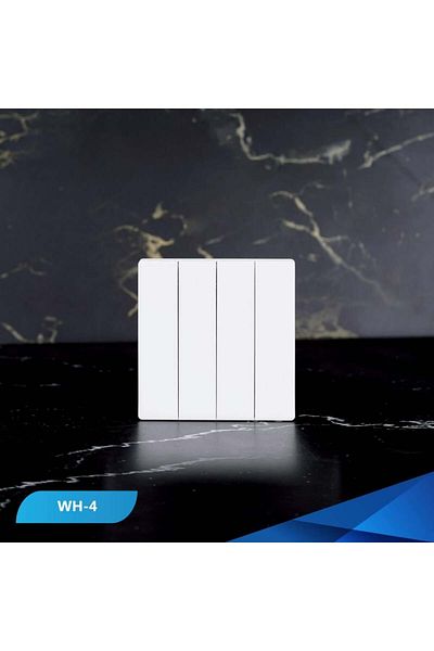 Btm Wooden white piano quartet switch- 100 pieces