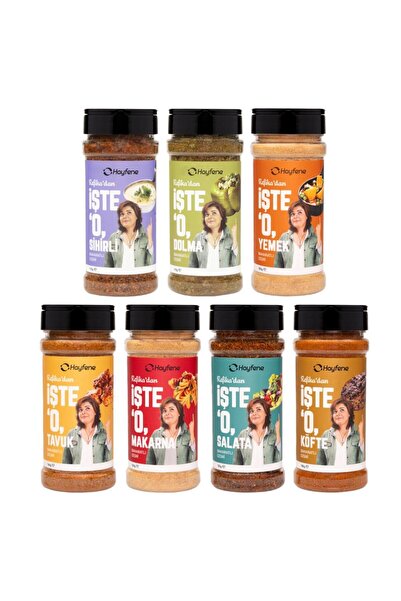 Hayfene Refika'dan İşte O Baharat 7'li Set