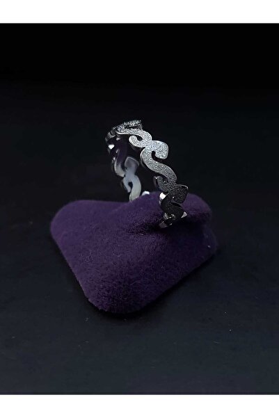 sarıyer silver تصميم عصري منقوش بدون حجر فولاذي قابل للتعديل للقدم واليد