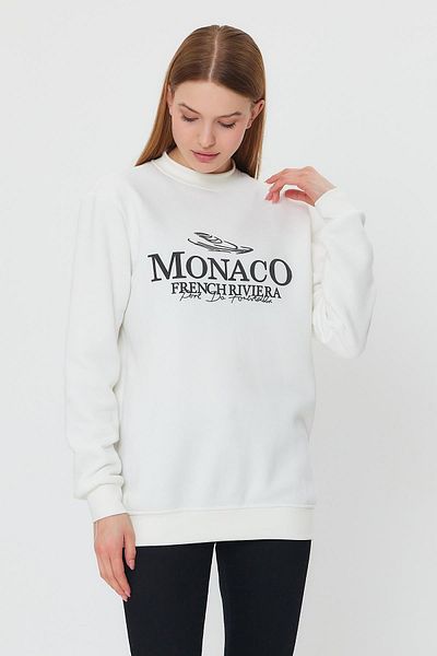 ALEXANDERGARDI Hanorac cu fleece în interior și detaliu imprimat (E24-00174)