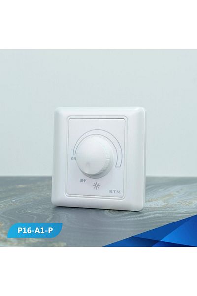 Btm Dimmer switch for a 1000W bulb, twisted pearl colour- 6 pieces