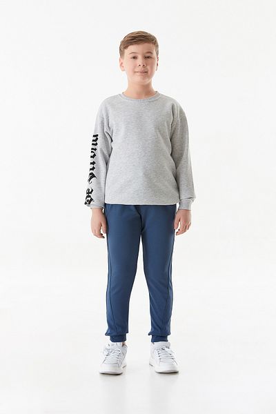 Fulla Moda Ελαστική μέση τσέπη Εθνόσημο Jogger Boys Sweatpants
