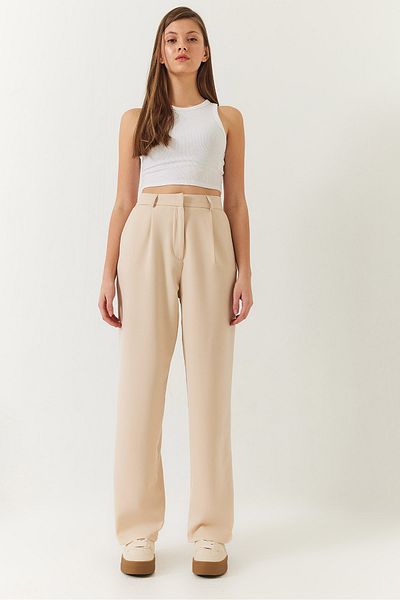 Bianco Lucci Palazzo Damenhose 4000 - 60271024