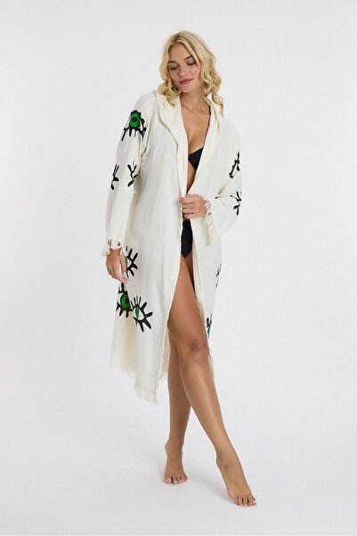 Mulberry Muslin Peshtemal Bathrobe Bath and Beach Dress