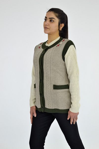 Sementa Double Color Knitwear Vest