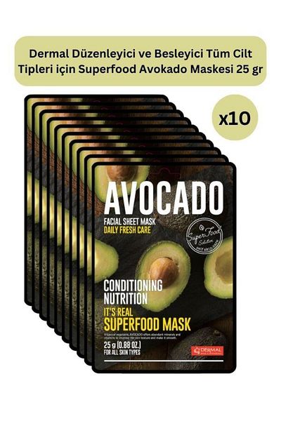 Dermal Regulating and Nourishing Avocado Mask 25 Gr