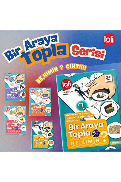 Lali Yayınları جمع سلسلة معًا كيف، أين، ما، مع ما، من؟ سلسلة تطوير اللغة 2 سنة