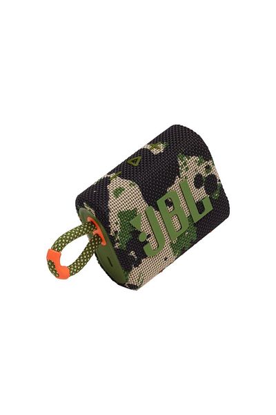 JBL Green Camouflage Go 3 Portable Bluetooth Speaker