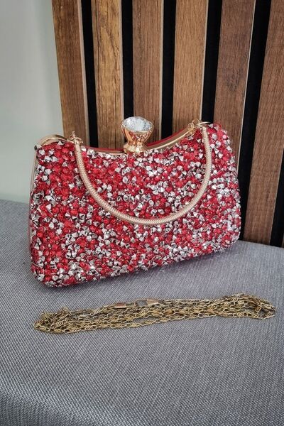 çantamgelsin Women's Stone Evening Bag