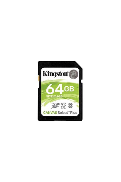Kingston بطاقة ذاكرة Sds2 سعة 64 جيجابايت Sdxc Canvas Select Plus