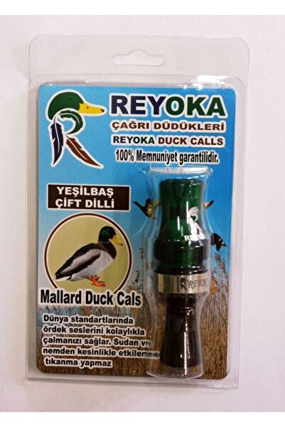 Genel Markalar Çift Dili Yeşilbaş Ördek Çağrı Düdüğü