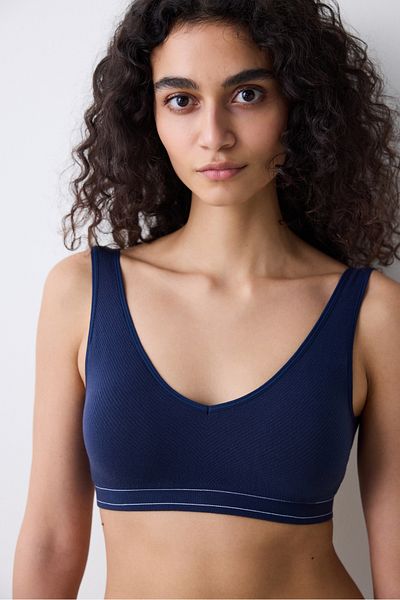 Penti Seamless Marineblaues Oberteil