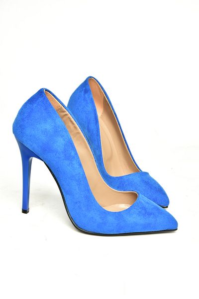 Fox Shoes Pantofi cu toc Saks Blue pentru femei 8922151902