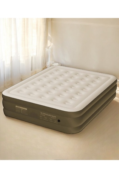 CAMPOUT Şişme yatak çift kişilik ev piknik seyahat kamp yerden yüksek şişme yatak