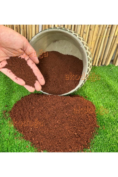 Ekodoğa Kırmızı Pomza Kumu İnce Pomza Taşı 0-3 mm 10 lt Volkanik Cürüf Ponza ...