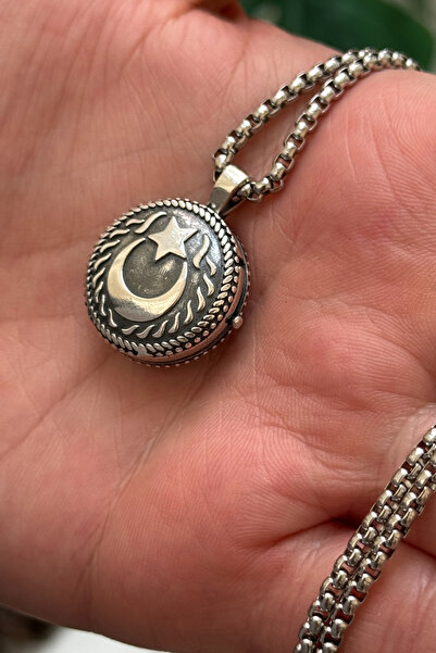 cheetah quality Cevşen 925 Ayar Gümüş Özel Yapım Handmade Erkek Kolye