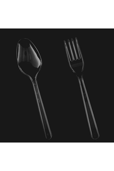 YOK YOK AMBALAJ Luxury Fork - Luxury Spoon 100 Pieces